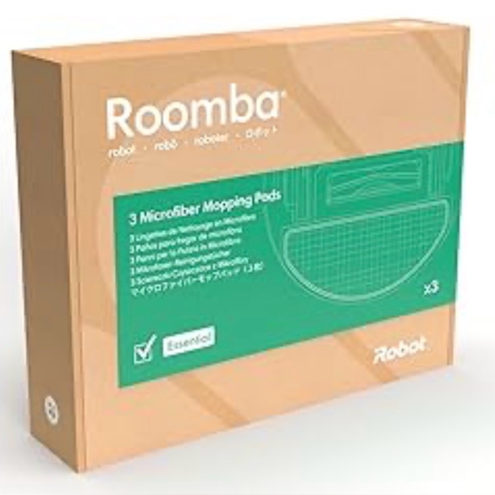 New in box Roomba mop pads plus 400 and plus 500 combo